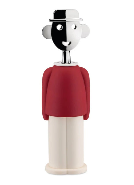 AM23 R Alessi Alessandro kurkentrekker rood / wit