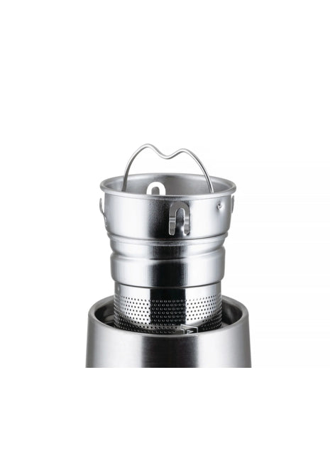 AST01 Alessi Away thermosfles met thee filter 500ml rood