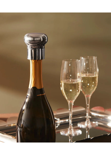 GIA12 Alessi Noè wijnstop / champagnestop RVS 