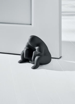 Alessi Dédé deurstop zwart van Philippe Starck - PS18 B