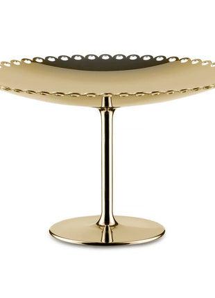 ITM06 BR Alessi Edges cake stand / taartplateau Brass 