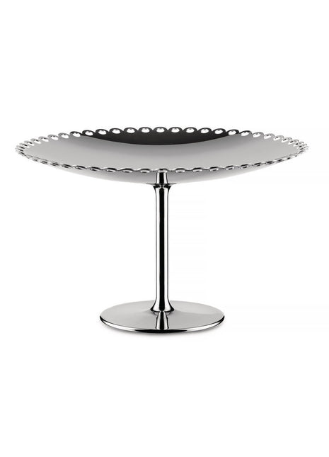 IM06 Alessi Edges cake stand / taartplateau RVS