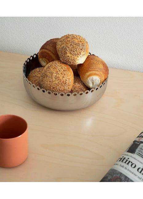 ITM07 Alessi Edges mand / fruitschaal RVS