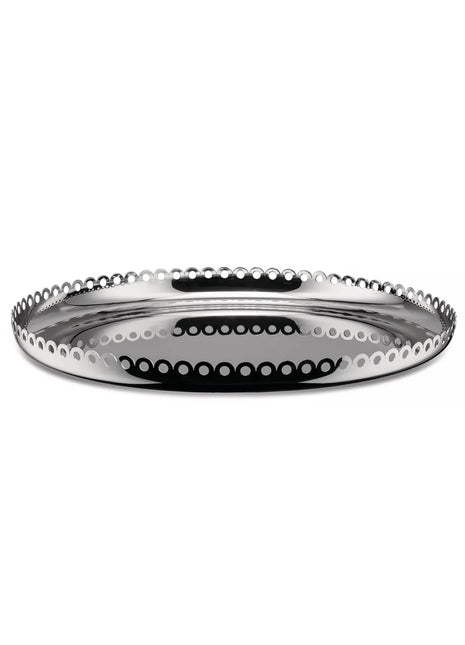 ITM09 Alessi Edges tray / dienblad 35cm RVS