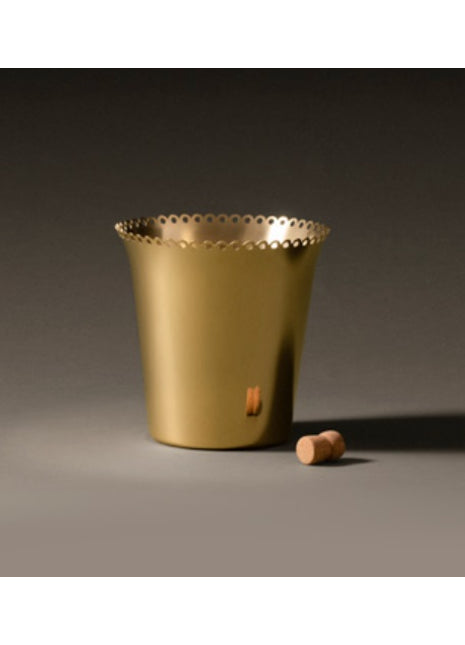 ITM10 BR Alessi Edges wijnkoeler ijsemmer goud Brass