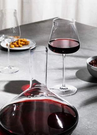 Alessi Eugenia rode wijnglazen - set 4 stuks