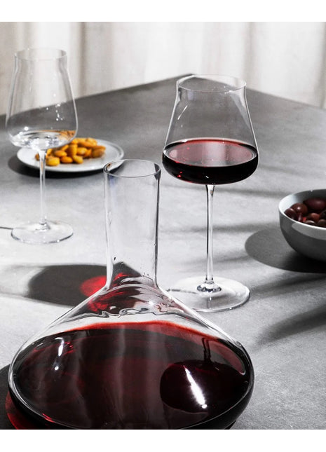 Alessi Eugenia rode wijnglazen - set 4 stuks