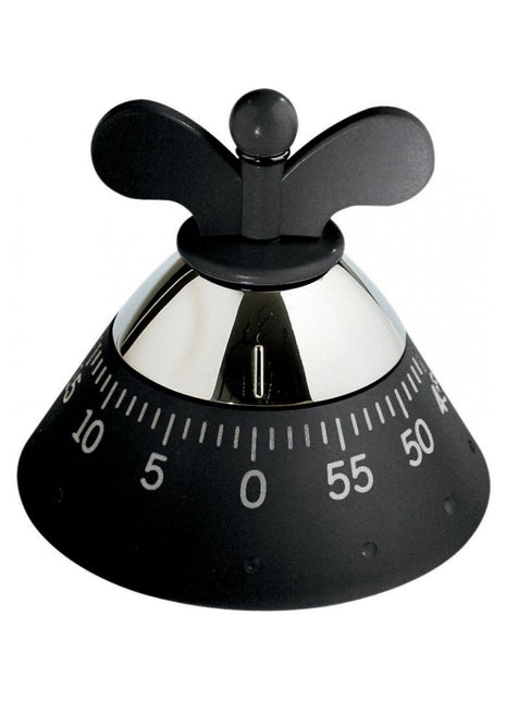 A09 B Alessi Michael Graves design kookwekker zwart 