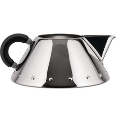 9096B Alessi Michael Graves design melkkan RVS zwart