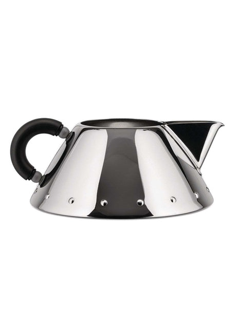 9096B Alessi Michael Graves design melkkan RVS zwart