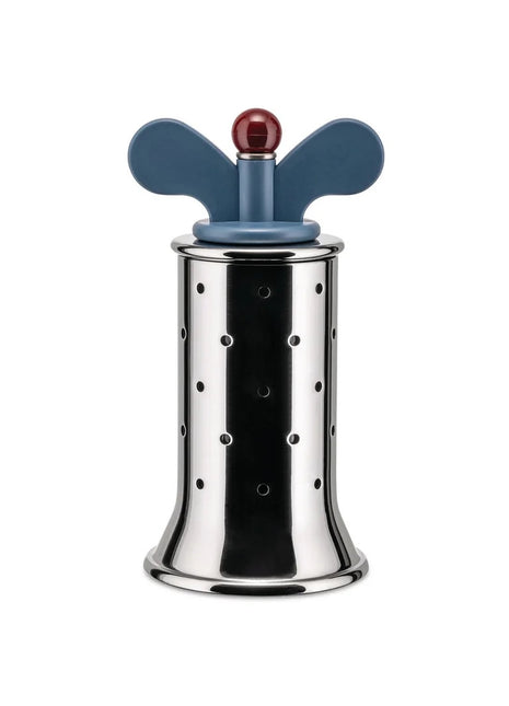 9098 Alessi Michael Graves pepermolen RVS blauw
