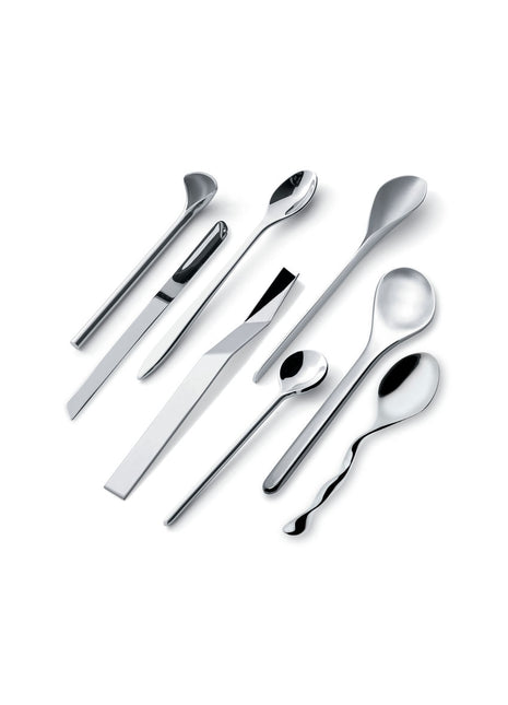 MSPOONSET Alessi Il Caffè / tè set 8 design koffielepels