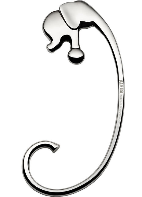 FGO05 Alessi Jumbo tassenhaak RVS gepolijst - olifant RVS