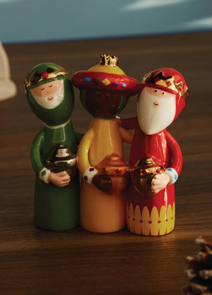Alessi Kerst - kerstbeeldje - 3 wijzen