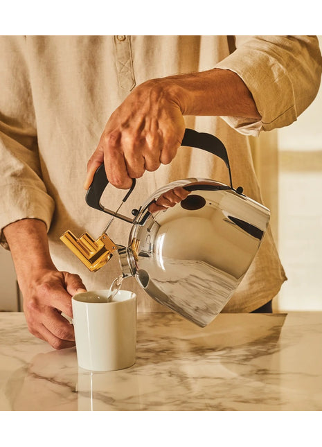 9091 Alessi fluitketel Kettle - koperen fluit - inductie