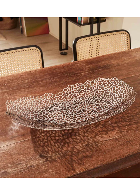 Alessi Opus schaal - centerpiece fruitschaal RVS GV32