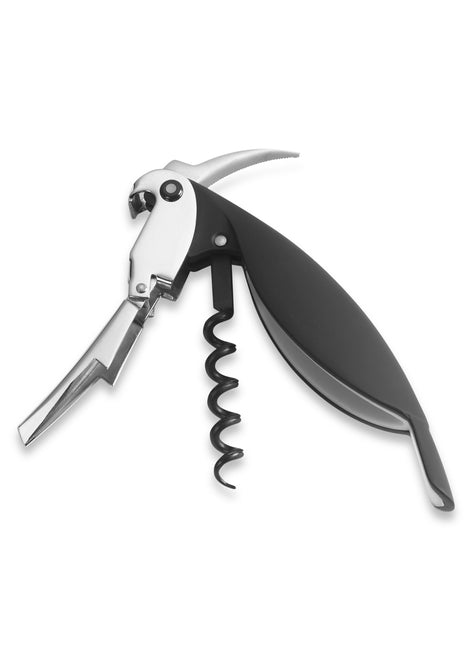 Alessi Parrot Proust kurkentrekker zwart - AAM32 B