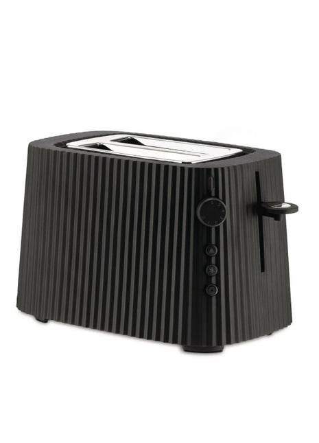 Alessi Plissé toaster / broodrooster zwart - MDL08 B