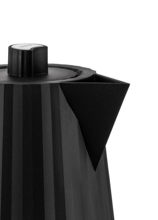 Alessi Plissé waterkoker zwart design 1.7L - MDL06 B