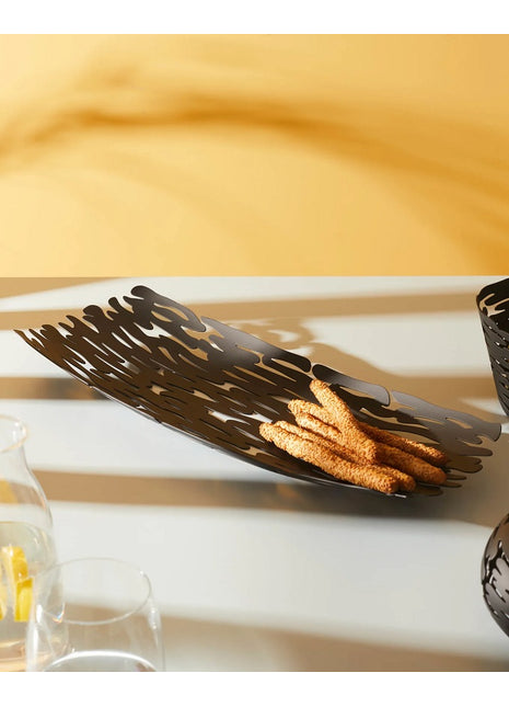 BM01B Alessi Bark fruitschaal / centerpiece zwart