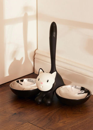 AMMI09 Alessi Tigrito kattenvoer bak zwart