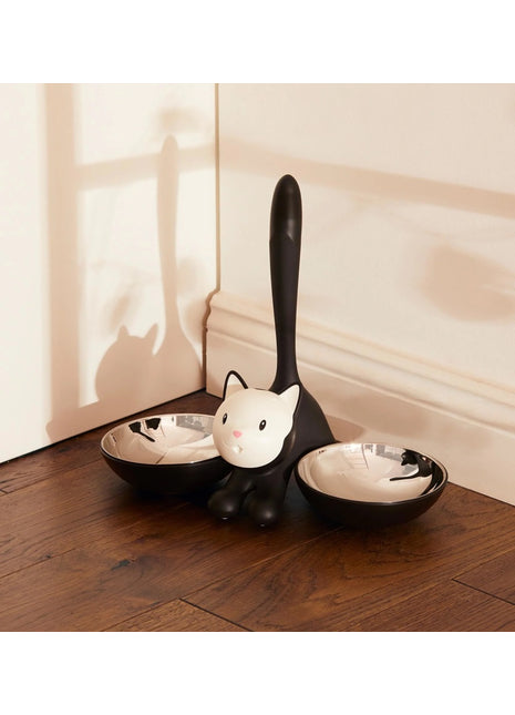 AMMI09 Alessi Tigrito kattenvoer bak zwart