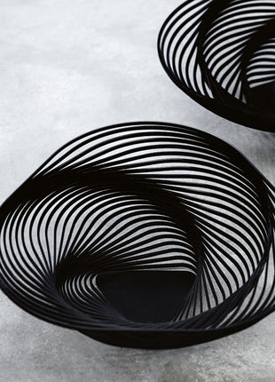 Alessi Trinity schaal - fruitschaal 33cm zwart ACO04/16B