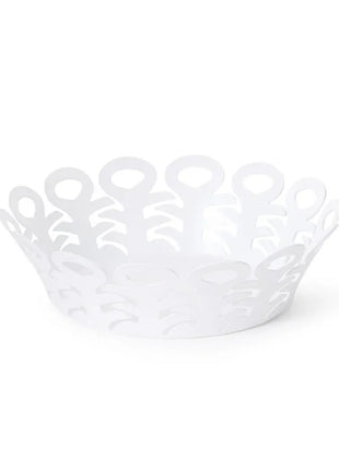 Alessi Vimi basket - fruitschaal 21cm wit BM21/21W