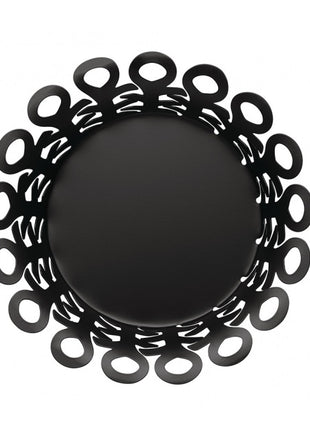 Alessi Vimi basket - fruitschaal 25cm zwart BM21/25B