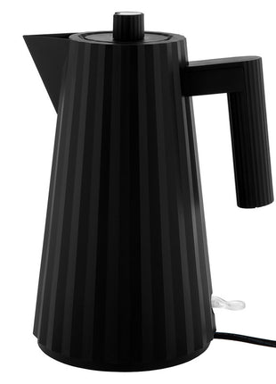 Alessi Plissé waterkoker zwart design 1.7L - MDL06 B