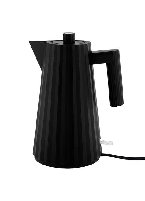 Alessi Plissé waterkoker zwart design 1.7L - MDL06 B