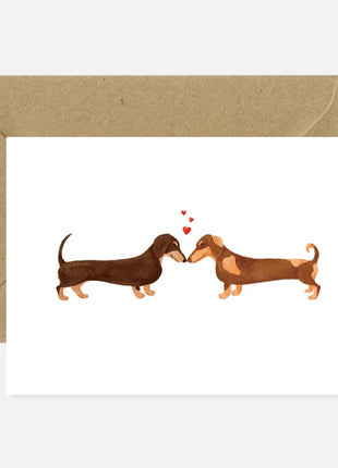 All The Ways To Say Wenskaart Liefde & Vriendschap teckel