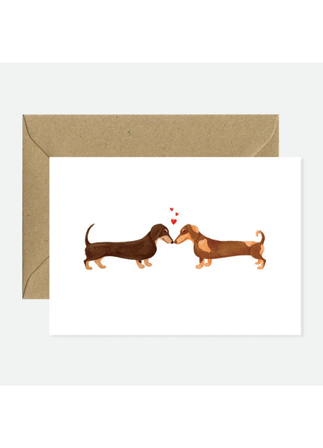 All The Ways To Say Wenskaart Liefde & Vriendschap teckel