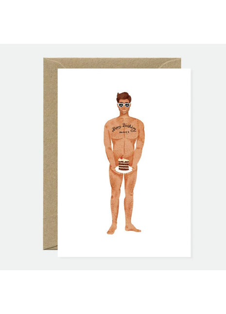 All The Ways To Say verjaardagskaart honey man with cake