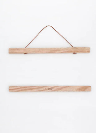 ATWS Magnetische houten poster hanger eiken