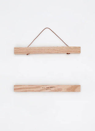 ATWS Magnetische houten poster hanger eiken