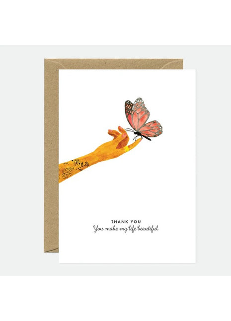 All The Ways To Say bedankt kaart, life is beautiful