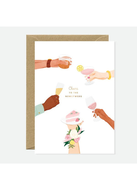 All The Ways To Say trouwkaart, Newlyweds cheers