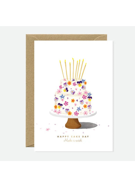 All The Ways To Say verjaardagskaart, flower cake