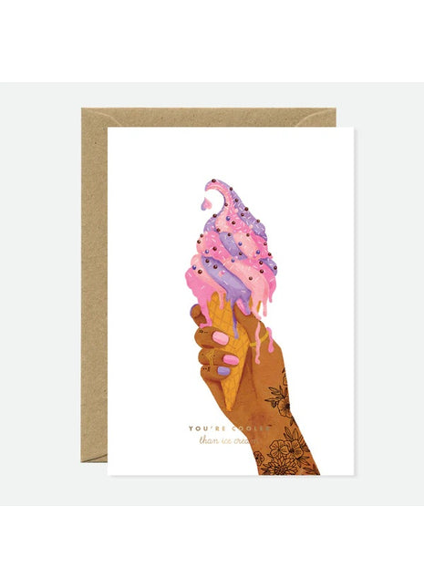 All The Ways To Say Wenskaart Liefde & Vriendschap, Cooler than Ice Cream