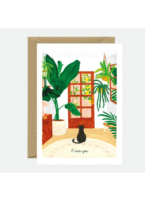 All The Ways To Say Wenskaart Liefde & Vriendschap, I miss you cat