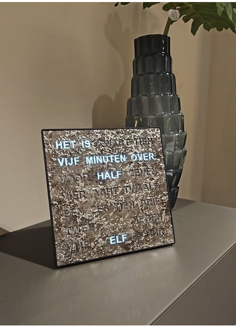 T1239NL Intertime woordklok grafiet