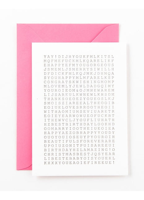 Ansichtkaart / Wenskaart - algemeen - Swedish puzzle