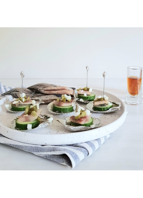 Anovi Luxe Tapas prikkers schelp - set 4 stuks