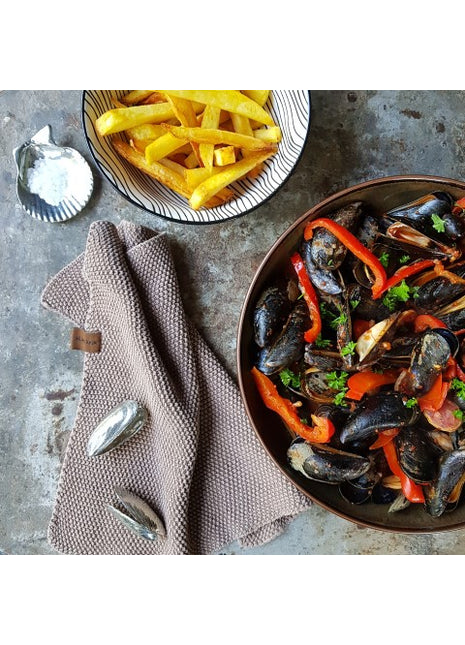 Anovi Zeeuws mosselbestek set 2 stuks