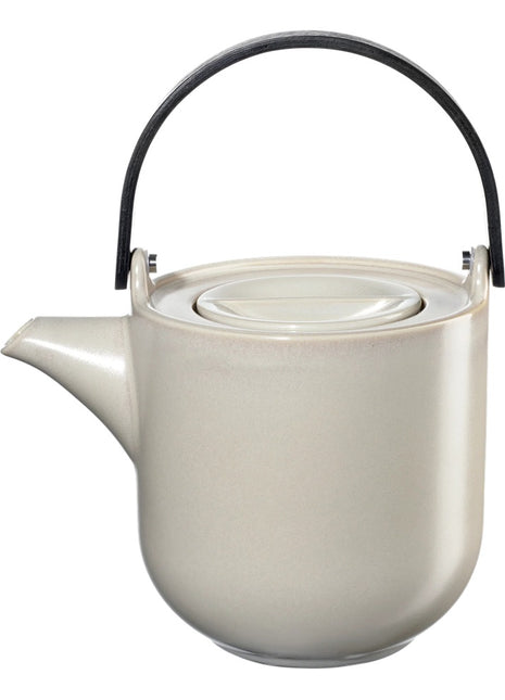 19370184 ASA Coppa Tofu theepot met houten handgreep 1.0L