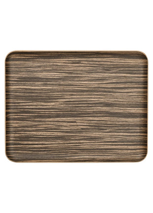53802970 ASA Ebony houten dienblad / tray 38x28