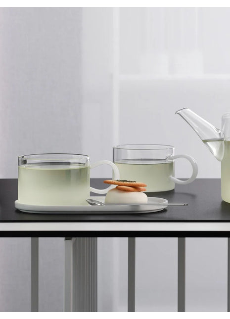 11050483 ASA Opal glas met oor frosted wit