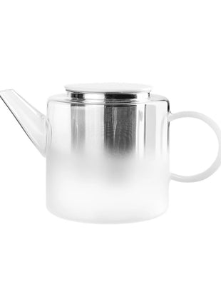 11370483 ASA Opal glazen theepot theefilter 1.5L frosted mat wit