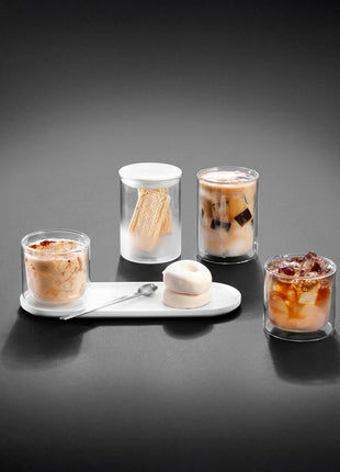 11071483 ASA Opal longdrink glas dubbelwandig frosted mat wit